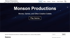 Desktop Screenshot of monsonproductions.com